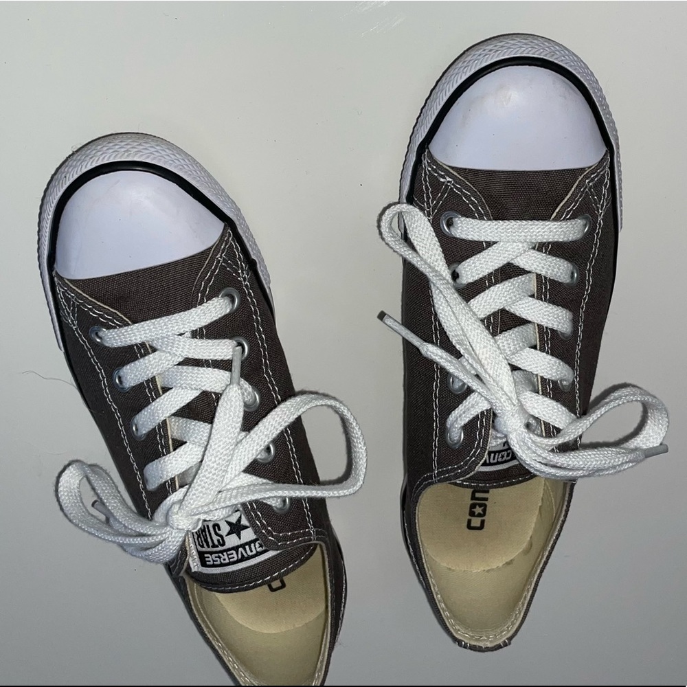 CONVERSE grey low cut - Picture 3 of 7